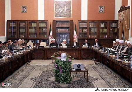  احمدی نژاد در  مجمع تشخیص مصلحت نظام
