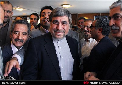 دیدار وزیر ارشاد با هنرمندان, اسحاق جهانگیری