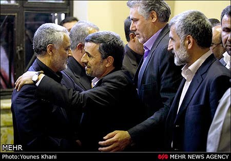 سرلشگر قاسم سلیمانی, مراسم ختم والده سرلشگر قاسم سلیمانی فرمانده سپاه قدس