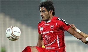 حمید علی‌عسگر,شكستن دست مدافع پرسپولیس