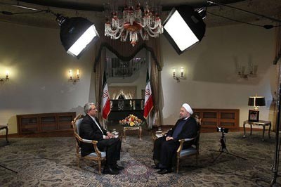 گفت و گوی تلویزیونی رییس جمهور روحانی ,آزمندیان