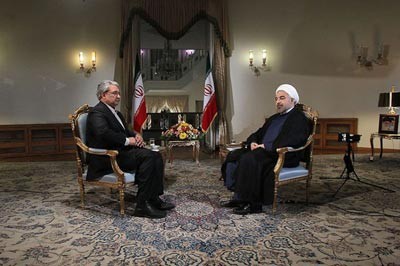گفت و گوی تلویزیونی رییس جمهور روحانی ,آزمندیان