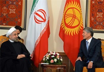 ديدار روحانی با رئیس جمهوری قرقیزستان , رئیس جمهور قرقیزستان
