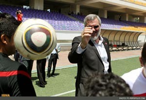 بازي سپاهان با پرسپوليس  , محمد رویانیان 