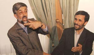  محمود احمدی نژاد , حدادعادل