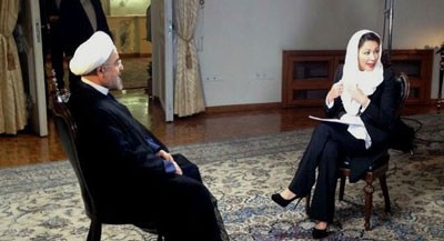 اولین مصاحبه روحانی با یک تلویزیون آمریکایی , حسن روحانی