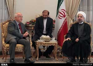  دیدار رییس مجلس ترکیه با روحانی , رییس‌جمهور ايران