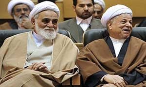 مهمانی سیاسی ناطق و هاشمی