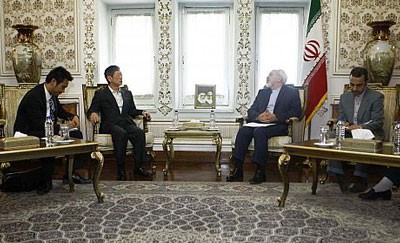 نماینده عالی ژاپن, پیام  آمریکا برای مقامات ایران