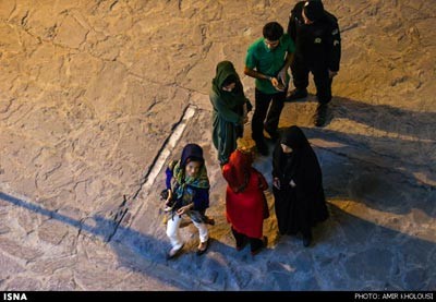 گشت ارشاد,برج میلاد,برخورد گشت ارشاد با زنان بی حجاب