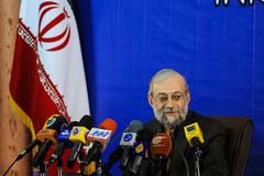  شعار مرگ بر آمریکا,محمد جواد لاریجانی