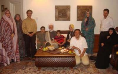 حضور کروبی در منزل فرزندش,آزادی کروبی