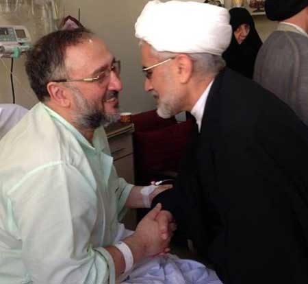 عیادت خاتمی از ابطحی , حسن خمینی