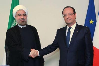 حسن روحانی, فرانسوا اولاند