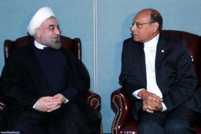 حسن روحانی, منصف المرزوقی