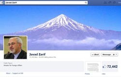فیس بوک ظریف ,محمد جواد ظریف