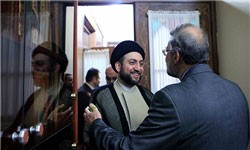 علی لاریجانی ,ديدار لاریجانی با عمار حکیم