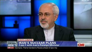 وزیر خارجه ايران ,واکنش ظريف  به صحبت‎های رئیس جمهوری آمریکا