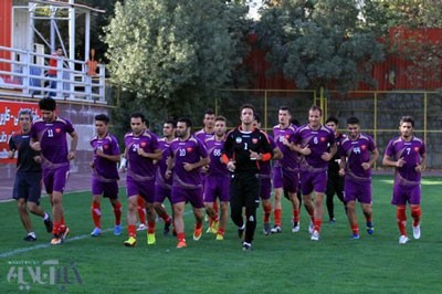 باشگاه پرسپولیس,تمرین پرسپولیس