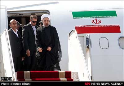 روحانی,تصاویر استقبال کنندگان رييس جمهور