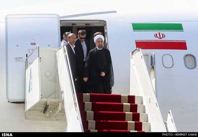 روحانی,تصاویر استقبال کنندگان رييس جمهور