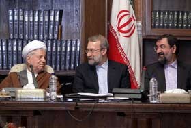  تصاویر  مقامات در جلسه مجمع تشخیص مصلحت 