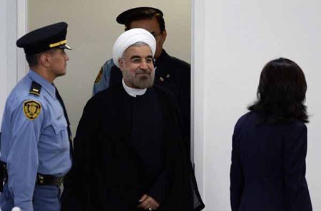 سخنرانی روحانی در سازمان ملل, تصاویر روحانی در سازمان ملل
