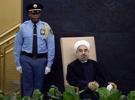 سخنرانی روحانی در سازمان ملل, تصاویر روحانی در سازمان ملل