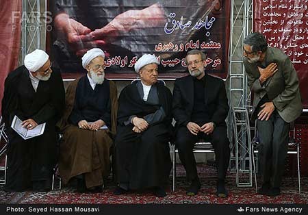 مراسم ختم حبیب‌الله عسکراولادی 