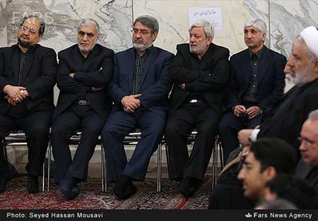 مراسم ختم حبیب‌الله عسکراولادی 