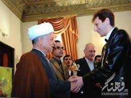 عکس هاشمی رفسنجانی با بابک زنجانی , بابک زنجانی