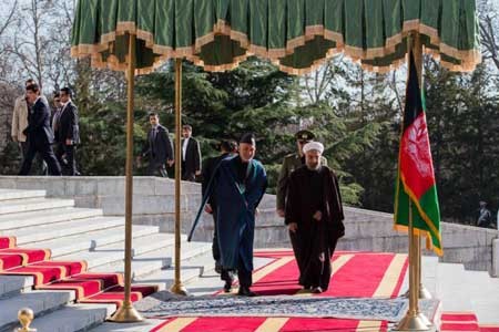 اخبار ,اخبار سیاسی ,استقبال روحانی از کرزای