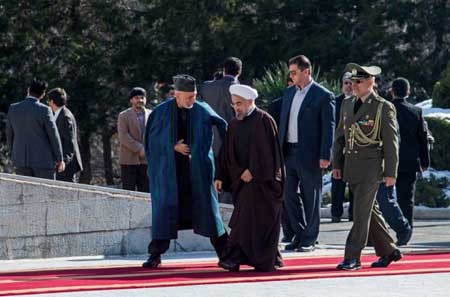 اخبار ,اخبار سیاسی ,استقبال روحانی از کرزای