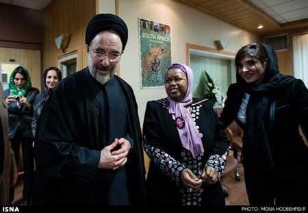 اخبار ,اخبار سیاسی,سفر خاتمی به سفارت آفریقای‌جنوبی
