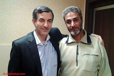 اخبار,اخبار سیاسی,عکس احمدی نژاد و مشایی در دفتر کار جدید