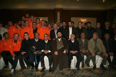 اخبار ورزشی,اخبار,سیدحسن خمینی و پسرش در اردوی پرسپولیس
