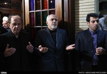 اخبار,مراسم هفتمین روز درگذشت والده ظریف 