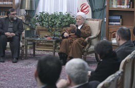 اخبار,آیت‌الله هاشمی رفسنجانی ,دیدار هاشمی با کارمندان ایسنا