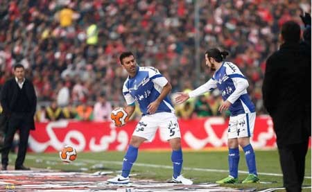 اخبار,اخبار ورزشی,دیدار استقلال و پرسپولیس,تصاویر تیم های استقلال و پرسپولیس