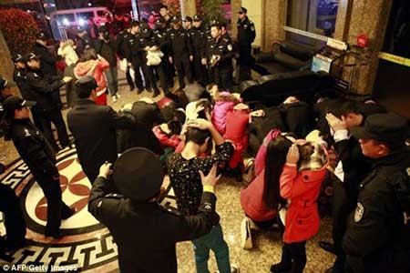 اخبار ,اخبار حوادث , مرکز بزرگ فحشا در چین