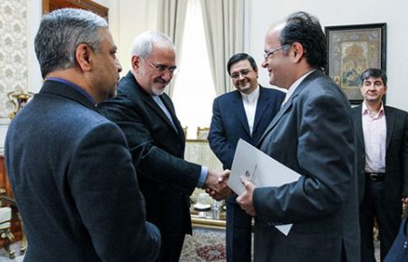اخبار,اخبار سیاسی,دیار ظريف با  سفرای جدیدعربستان و قبرس و بروندی 