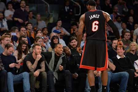 اخبار,اخبار ورزشی,حضور دیوید بکام در NBA