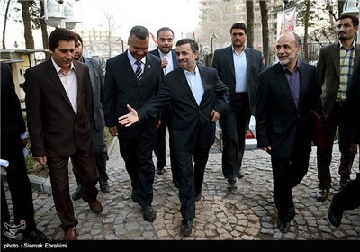 اخبار,اخبار سیاسی,احمدی نژاد در مراسم سالگرد چاوز