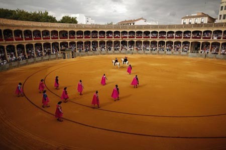 مسابقات گاو بازی در روندا اسپانیا