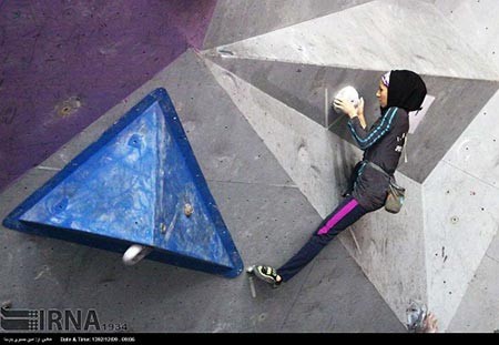 اخبار ,اخبار ورزشی ,رقابت های سنگ نوردی بانوان