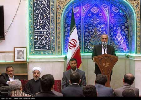 اخبار,اخبار سیاسی,دیدار کارکنان نهاد ریاست جمهوری با روحانی 