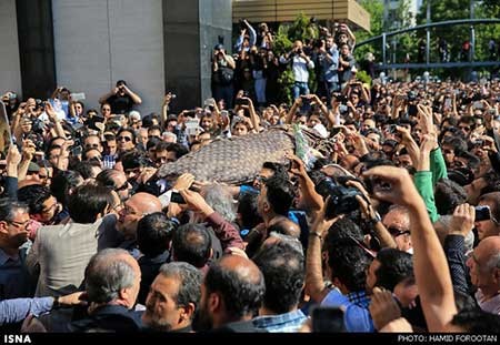 اخبار,اخبار فرهنگی ,تشییع پیکر محمدرضا لطفی
