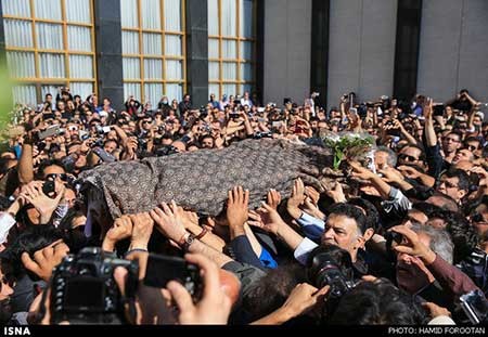 اخبار,اخبار فرهنگی ,تشییع پیکر محمدرضا لطفی