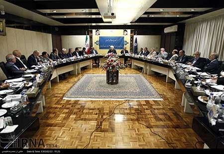 اخبار,اخبار سیاسی ,بازدید روحانی از وزارت صنعت