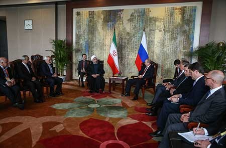اخبار,اخبار سیاست خارجی , دیدار روحانی با پوتین